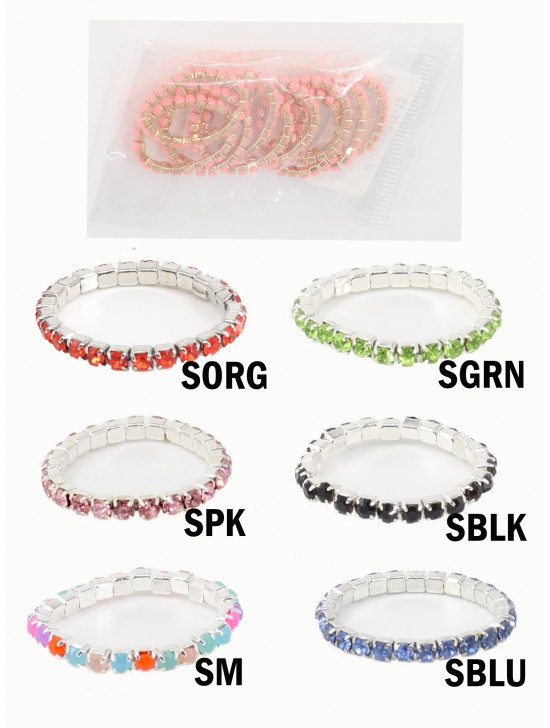 Stretchy Rings (12 Pcs)